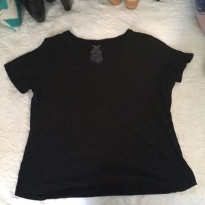 3/$8 Faded glory black t shirt